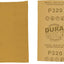 Hojas lija dorado grano 320 4.5x5.5pulg caja 400