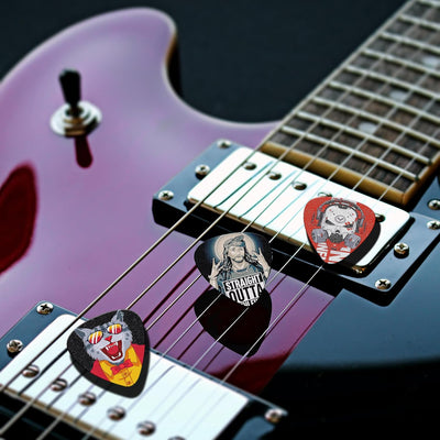 Pack 24 Plectrums Guitarra 0.018-0.047pulg Acústica Eléctrica Bajo