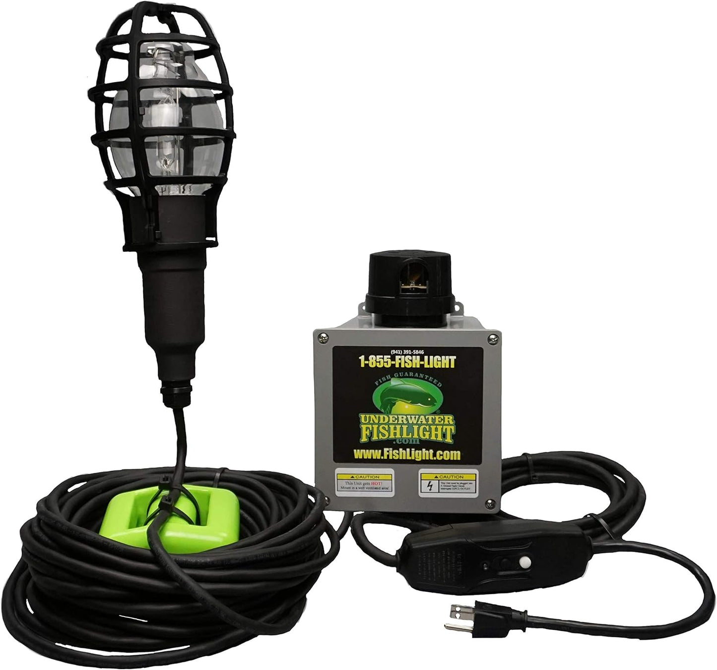 Luz subacuática 175W para peces agua dulce o salada