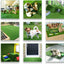 Césped artificial 8x10ft para jardín patio interior