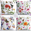 4 Pzas Fundas Almohada Impermeables 18x18" Floral