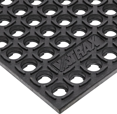Alfombrilla drenaje antifatiga 3x5ft color negro