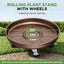 Soporte plantas con ruedas metal resistente 420