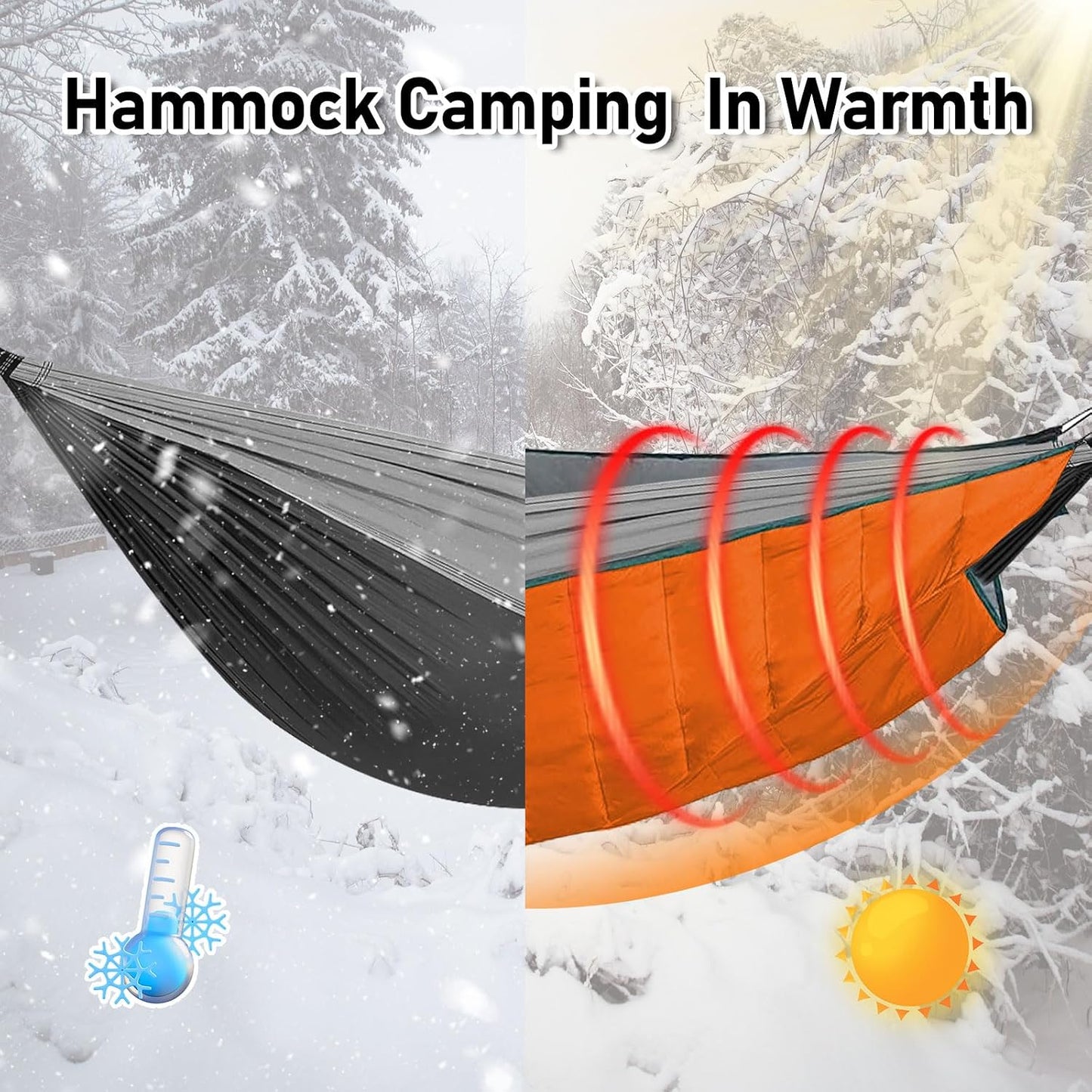 Colcha hamaca individual y doble grande para acampar