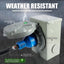 Cable generador 30A NEMA L14-30P a L14-30R conector bloqueo