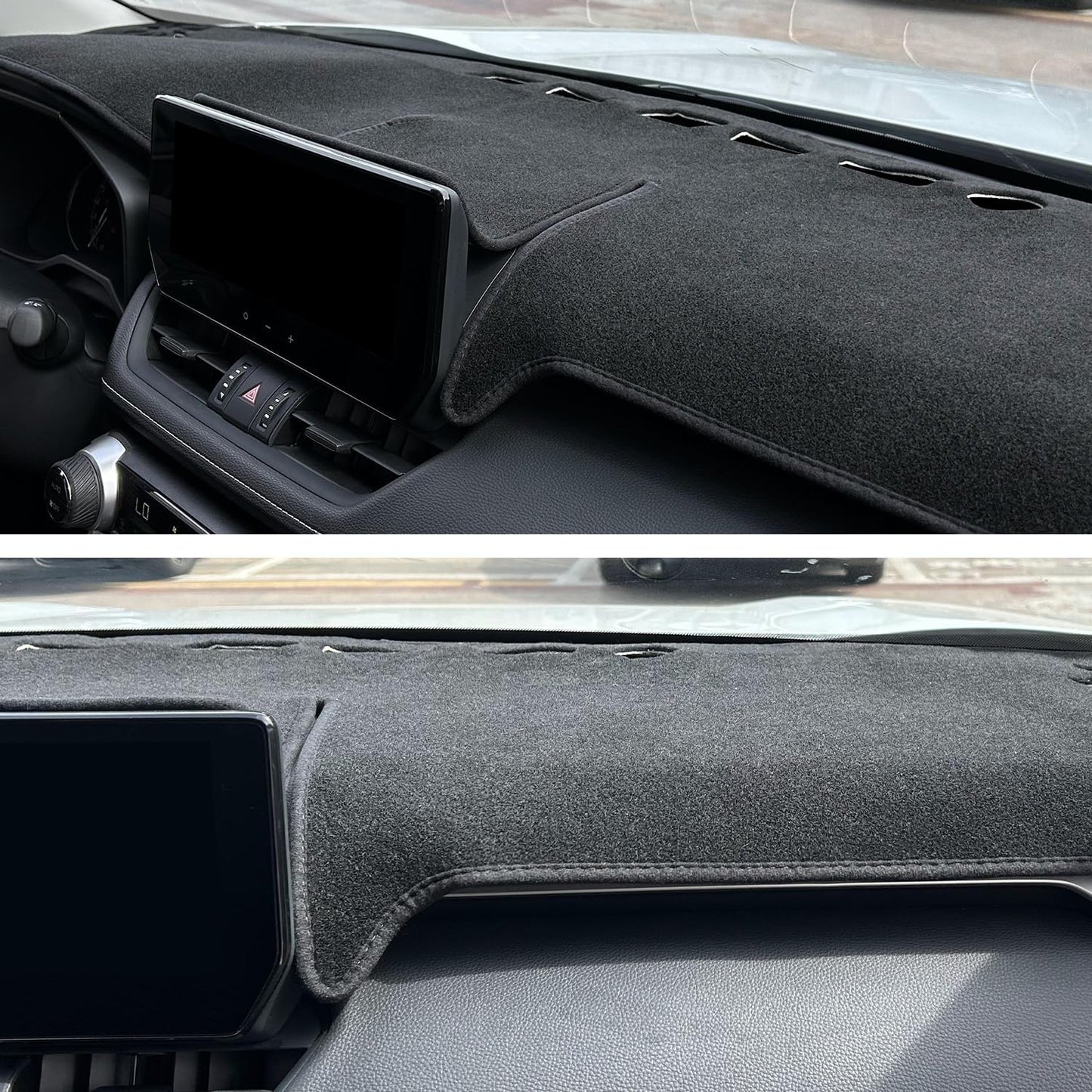 Cubierta salpicadero Toyota RAV4 protector solar borde negro