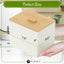 Organiz. tampones y almohadillas para baño y oficina