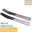 Cuchillo mantequilla acero inox para esparcidor plato magnético