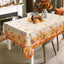 Mantel rectangular hojas arce otoñal impermeable 55x70pulg