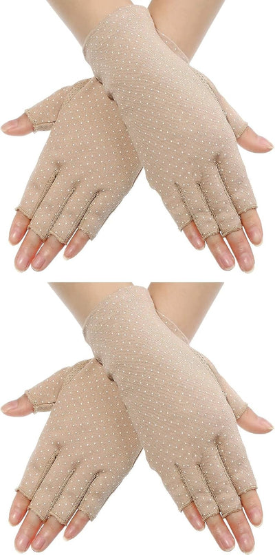 Guantes conducción verano antideslizantes UV mujer niña