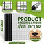 Rollo malla PVC 1/2 pulg x 50 pies
