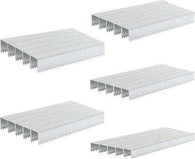 20 Grapas Galvanizadas T/50 Paquete 5 Tamaños Surtidos 1/4-9/16pulg
