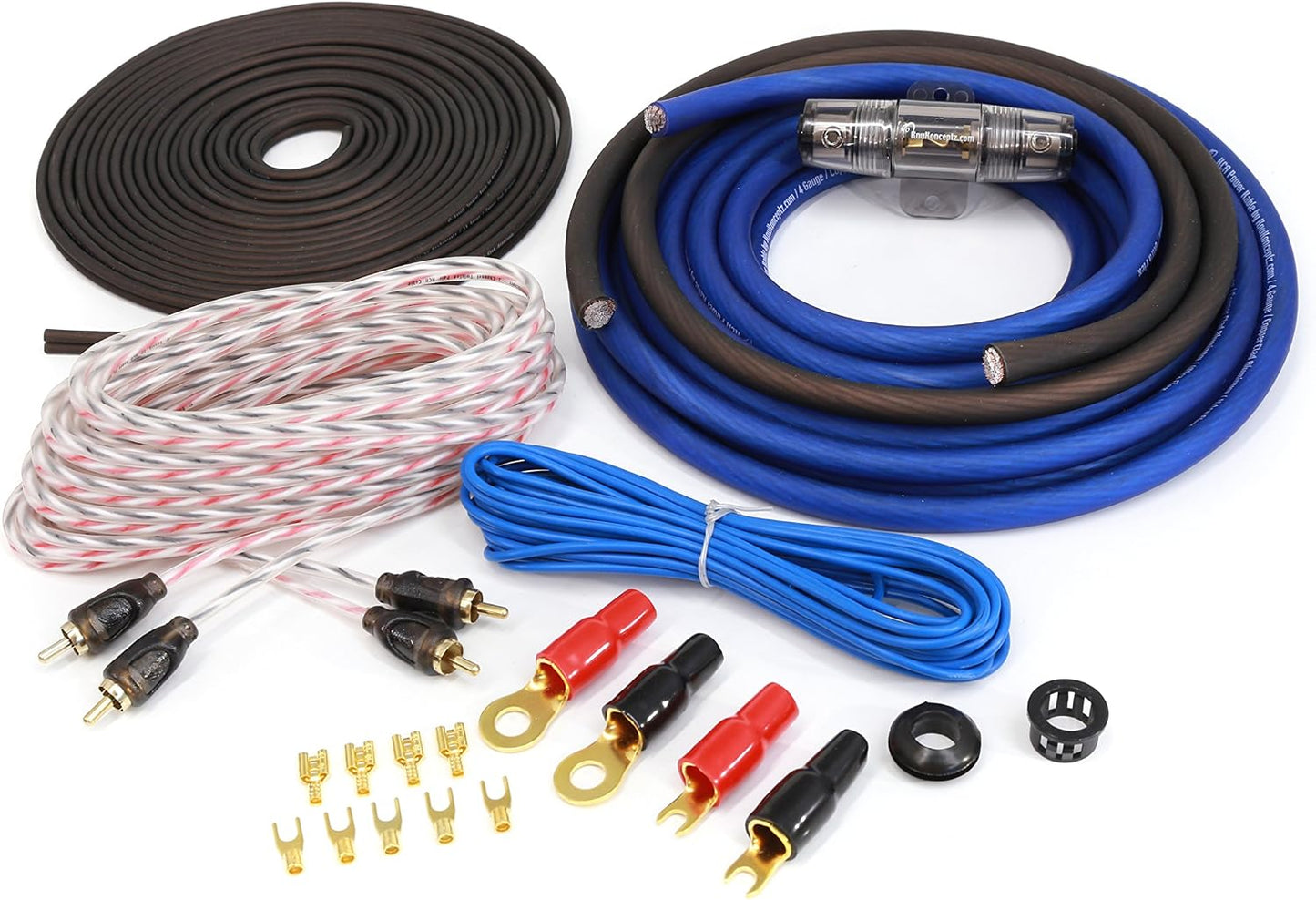 Kit cableado subwoofer 4 canales sobredimensionado