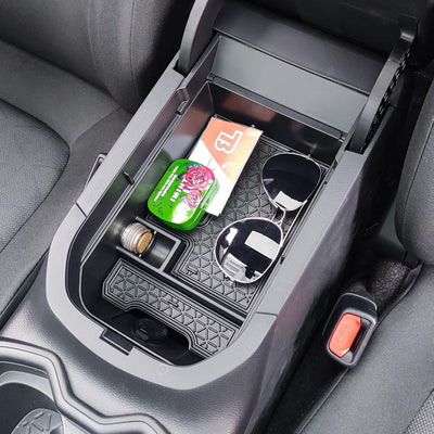 Organiz. consola central Toyota RAV4 21-25 Prime borde negro