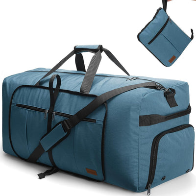 Bolsa viaje plegable 120L con compartimento zapatos
