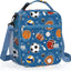 Bolsa de almuerzo deportiva para niños con aislamiento color azul