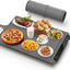 Bandeja eléctrica silicona ajustable 3 temp 4 timer