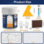 Kit reparación pared yeso 8.8oz con lijadora y masilla