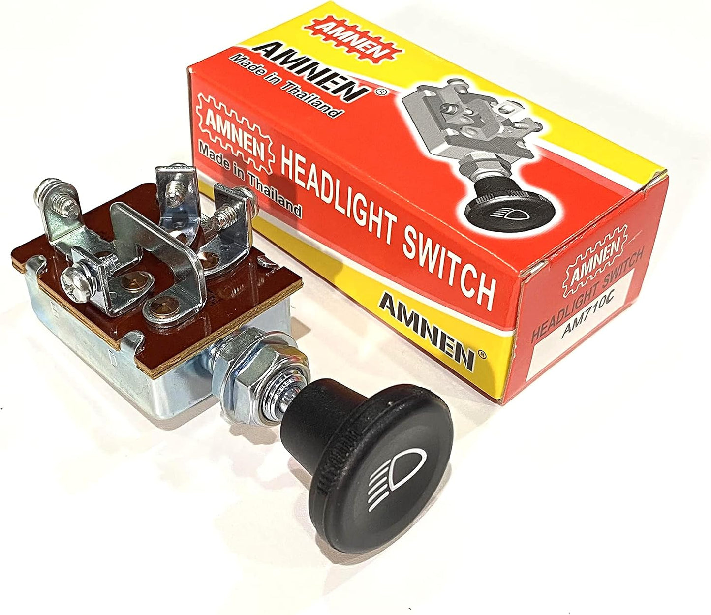 Interruptor botón faros universal 2 posiciones AM-710C