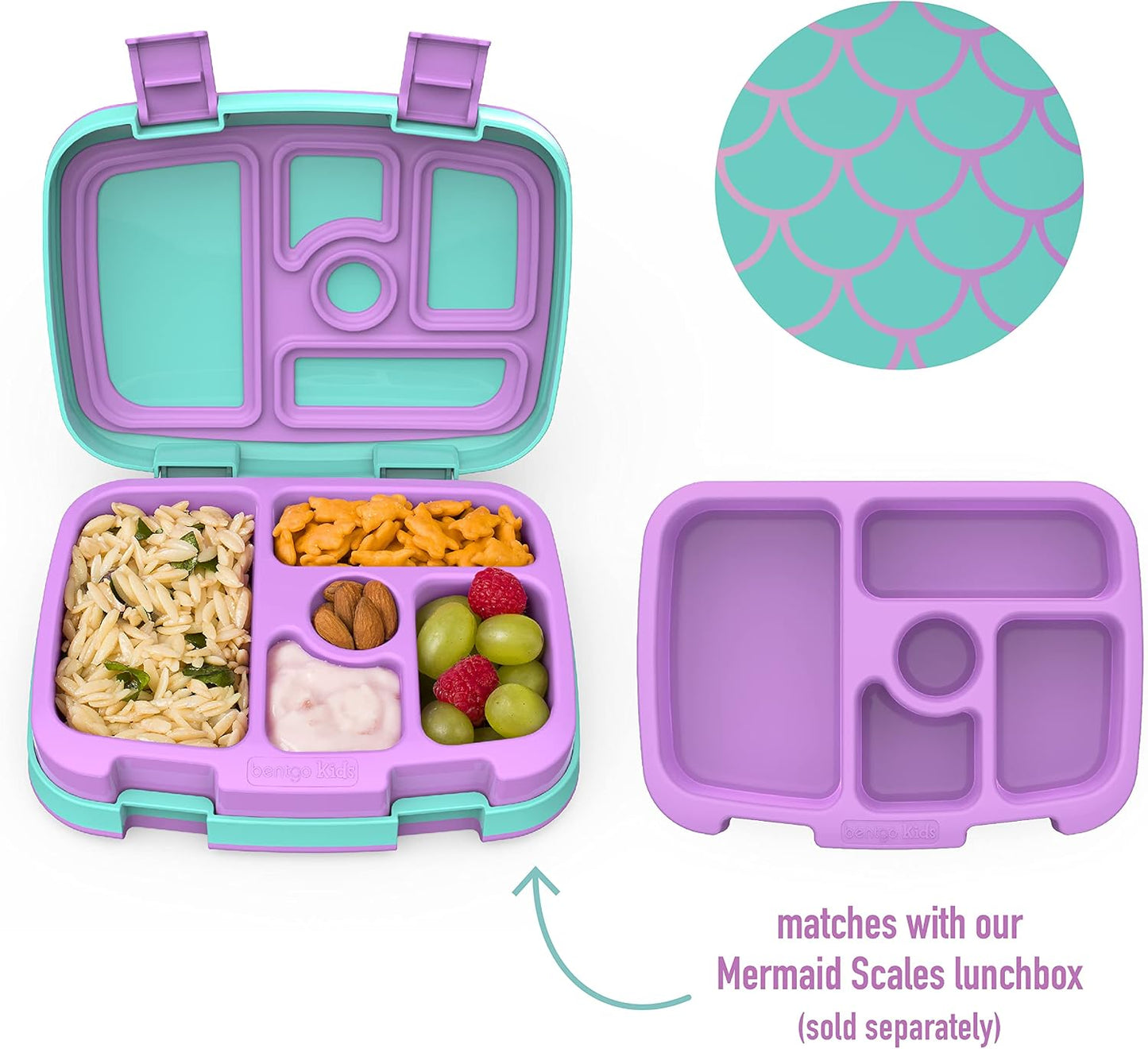 Bandeja para niños con 5 compartimentos reutiliz. sin BPA