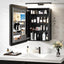 Botiquín baño con espejo 20x30" almacenamiento moderno