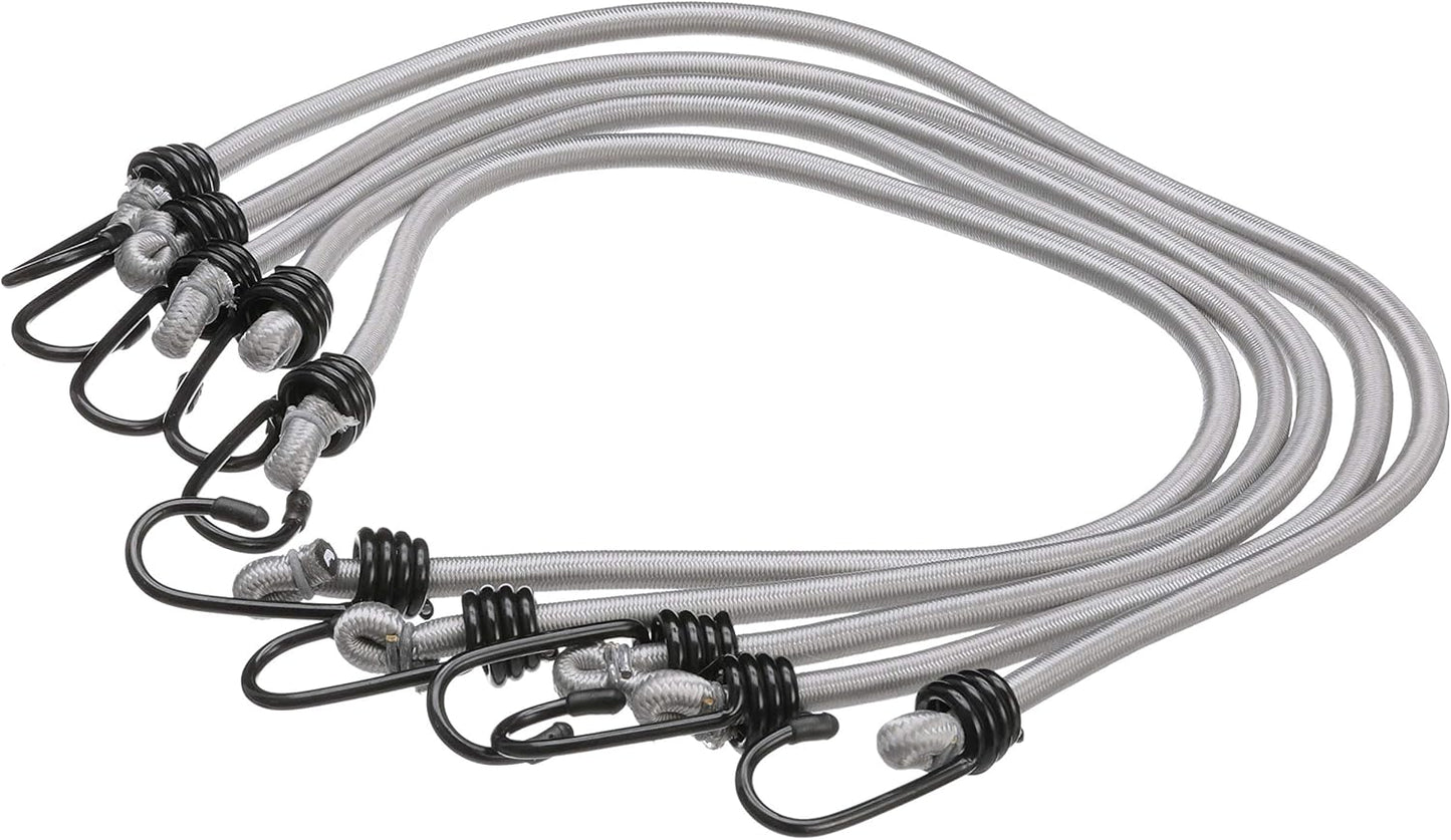 Cuerdas elásticas choque ganchos 3/4" 30" 5 Pzas