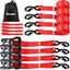 Set 4 correas trinquete 15" 4400lb para camión