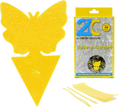 Trampa insectos adhesiva para mariposas