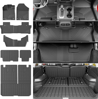 Alfombrilla piso 8 asientos comp Honda Pilot 16-22 TPE