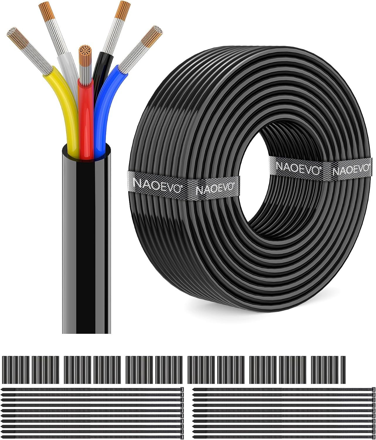 Cable eléctrico 16 AWG flexible 12V para automóvil