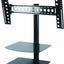 Soporte TV inclinable giratorio 2 estantes AV 37-60pulg