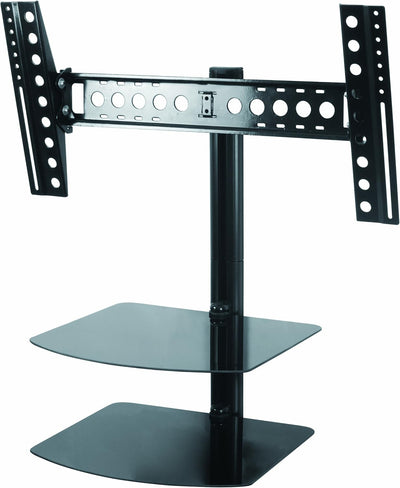 Soporte TV inclinable giratorio 2 estantes AV 37-60pulg