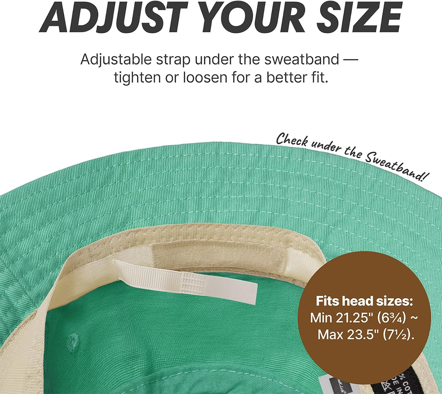 Gorro de verano algodón para playa golf pesca hombres