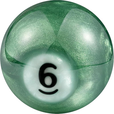 Pomo palanca cambios resina numero 6 para camiones color verde