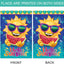 Bandera 28x40" doble cara Hello Summer Sun exterior
