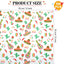 300 Hojas Cera Papel Delicatessen 12x12pulg Cinco de Mayo