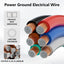 Cable automotriz 14 AWG CCA 35pies rojo/negro paquete 2