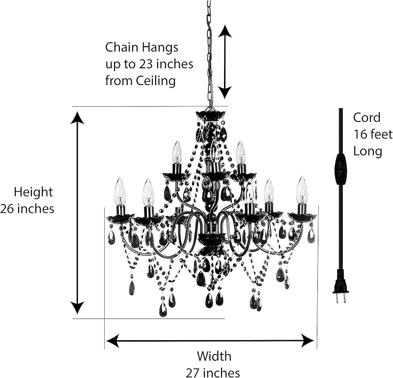 Candelabro telaraña para techo