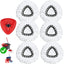 7 Cabezales Repuesto O Cedar Spin Mop Microfibra Lavable