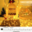 Tira luces Navidad exteriores 100 LED 33pies 8 modos