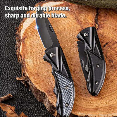 Navaja bolsillo legal 2.95pulg acero inox plegable EDC