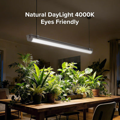 Luces cultivo plantas interior 25W 4000K T8 LED 4 niveles