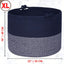Cesta decorativa de cuerda algodón 22x16pulg para sala y lavandería