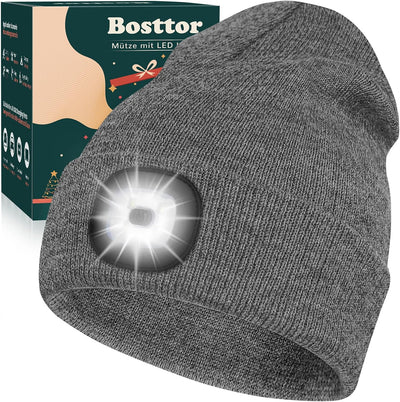 Gorro LED recargable unisex para correr senderismo