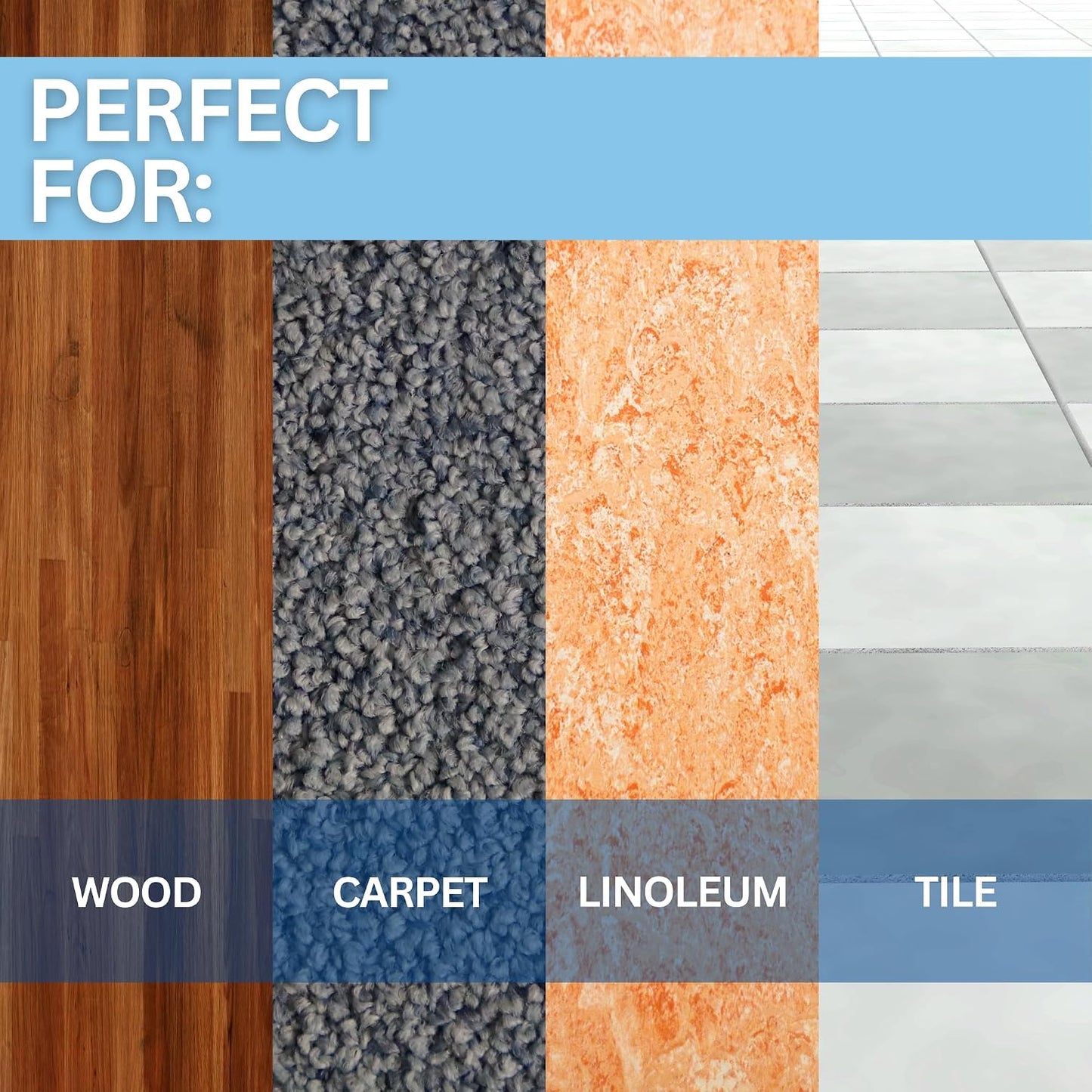 Copas giratorias cuadradas reutilizables 2.5pulg madera dura 12 Pzas