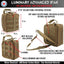 Kit primeros auxilios MOLLE Coyote Tan con soporte