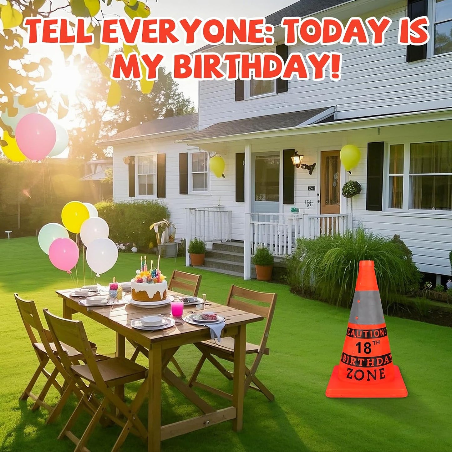 Regalo original para 40 cumpleaños con decoración fiesta