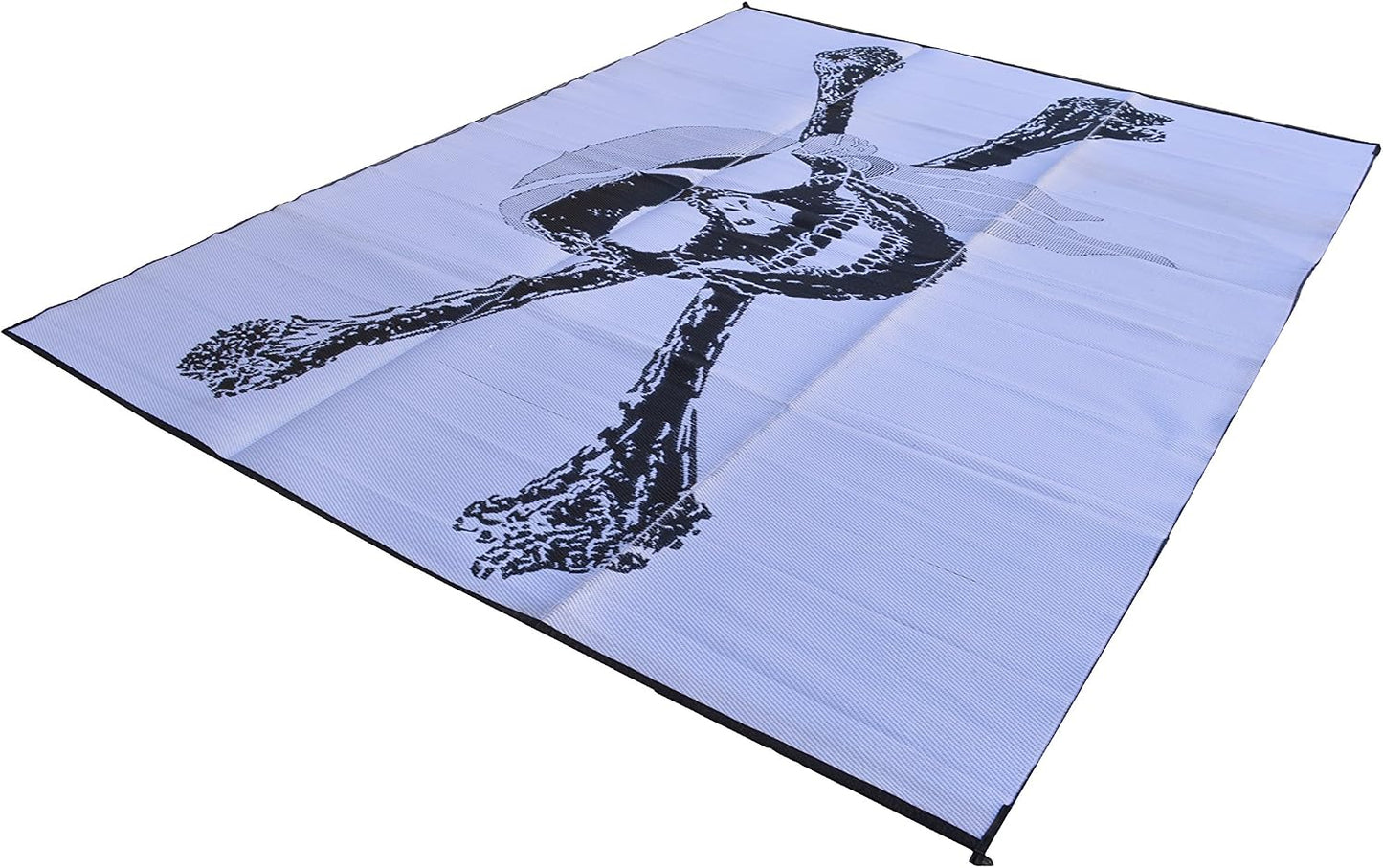 Alfombra reversible exterior patio playa camping