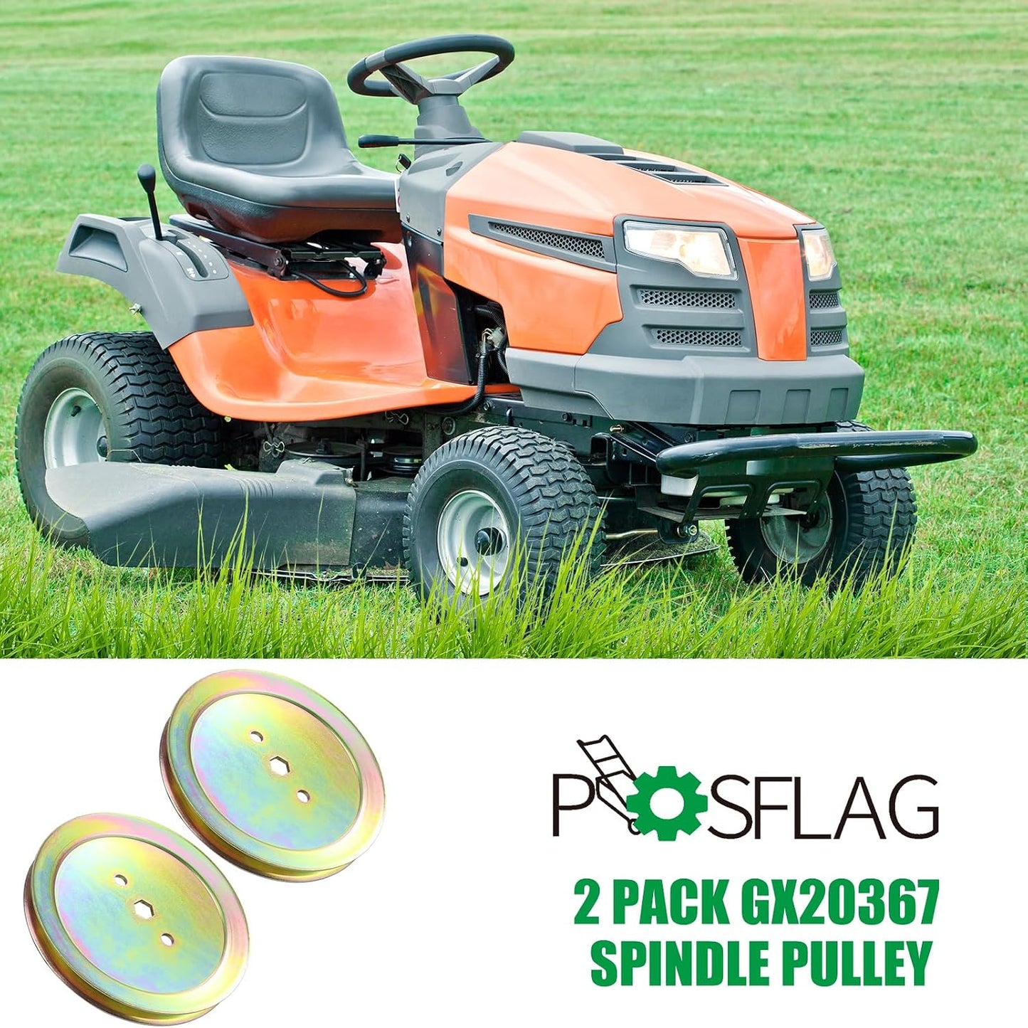 2 Poleas Husillo GX20367 John Deere D110 L110