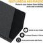 Funda cuchillo ancho 7.5x3.5pulg fieltro duradero